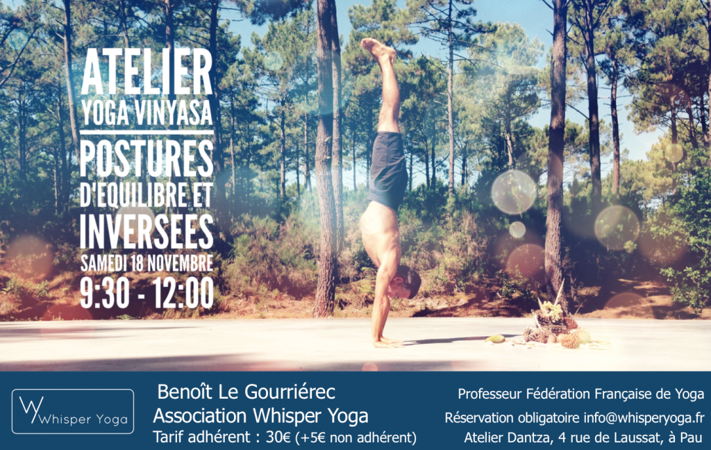 atelier yoga vinyasa pau